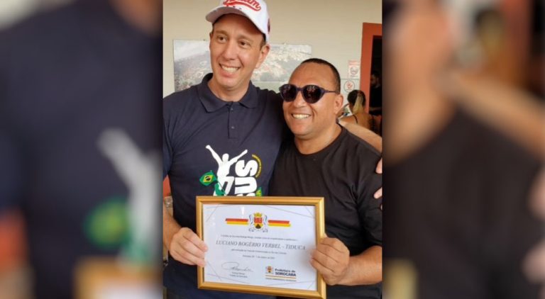 Homenageado por Rodrigo Manga, “Tiduca” está foragido com mandado de prisão por estelionato