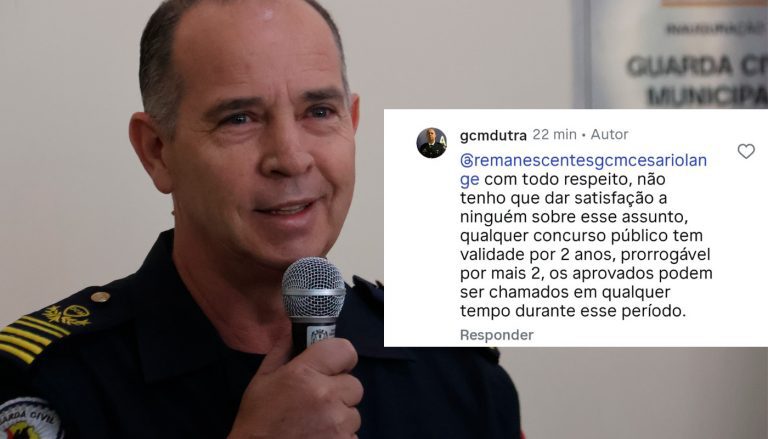 Comandante da GCM de Sorocaba se recusa a prestar esclarecimentos sobre nomeação de concursados e remove perfil do Instagram