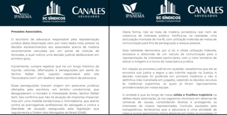 Advocacia à Margem da Lei: Condutas de Advogado em Condomínio Levantam debate sobre ética profissional
